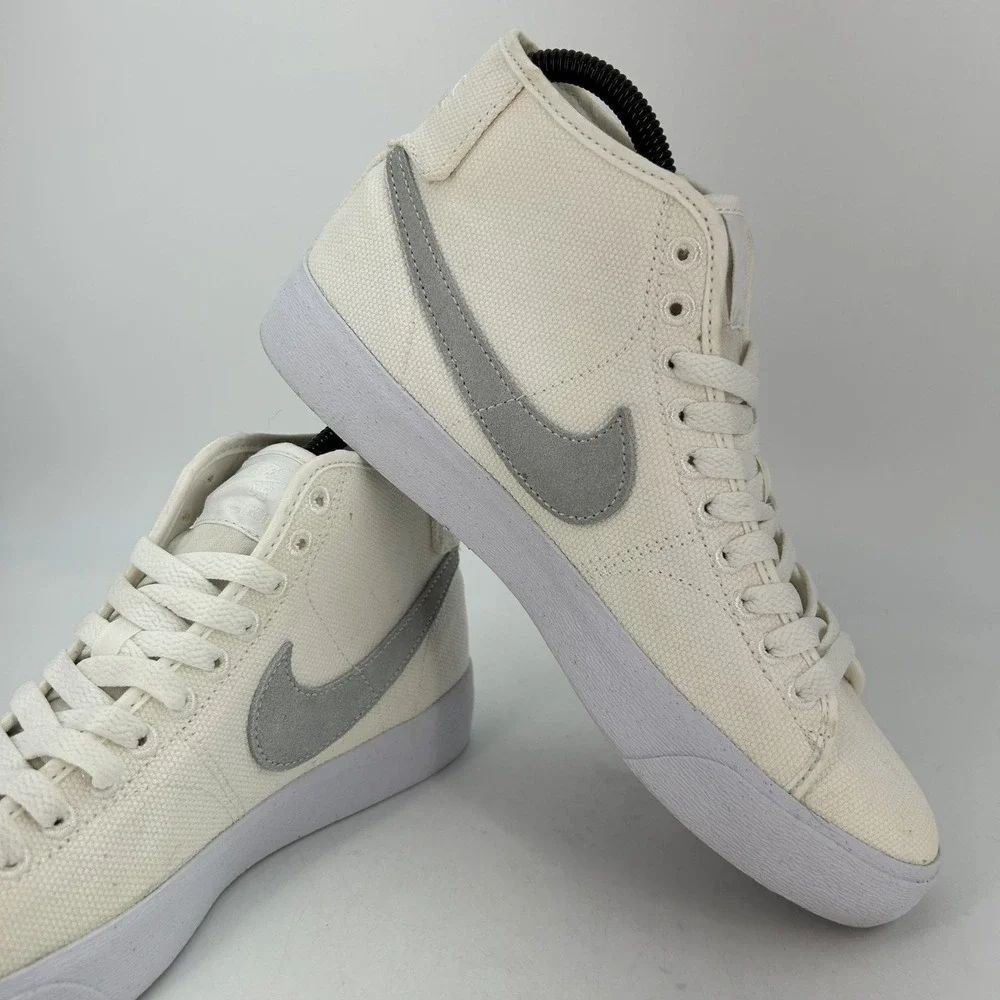 Nike Shoes Mens Size 6.5 SB Zoom Blazer Canvas Mid Top Skate Sneakers Summit